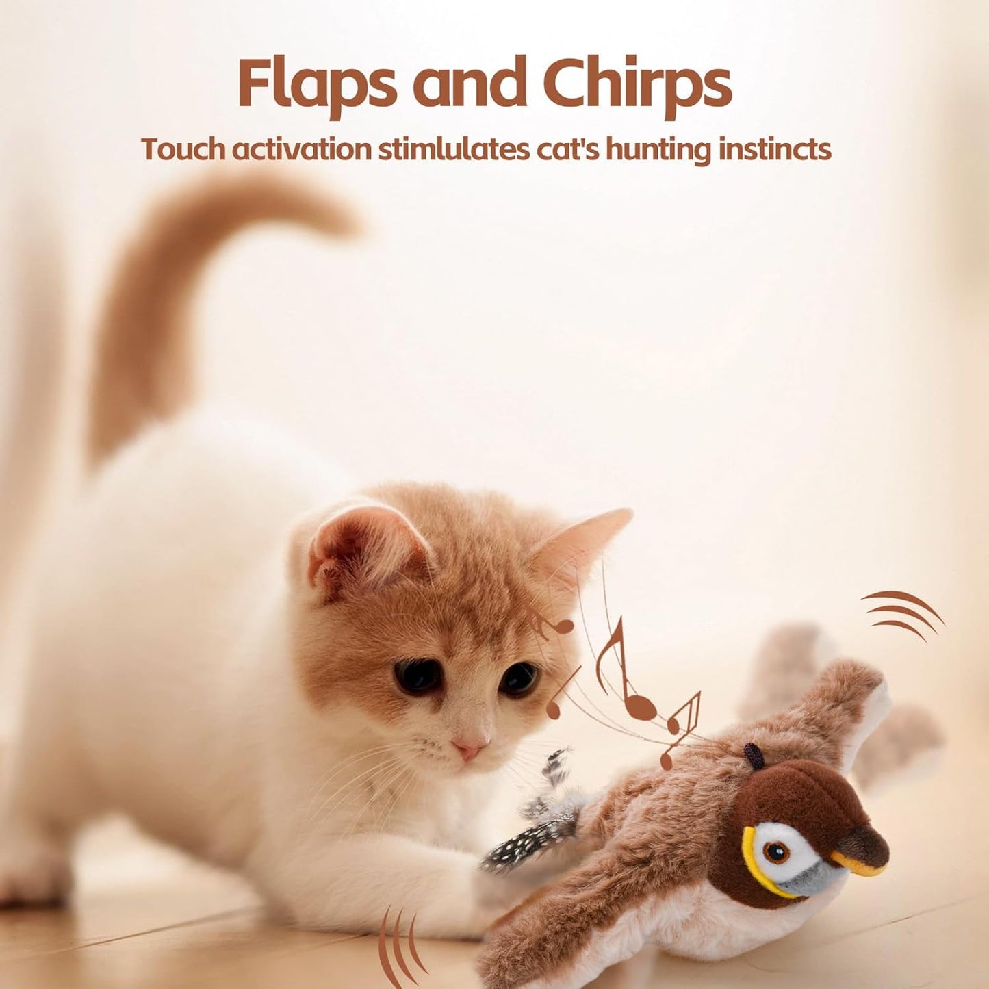 Interactive Cat Toy with Catnip™