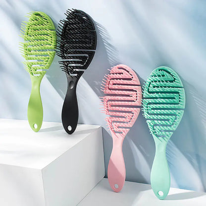 Hollow Design Massage Comb for Relaxation